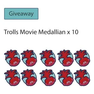 Zak Designs DreamWorks Trolls World Tour Paquete de paja