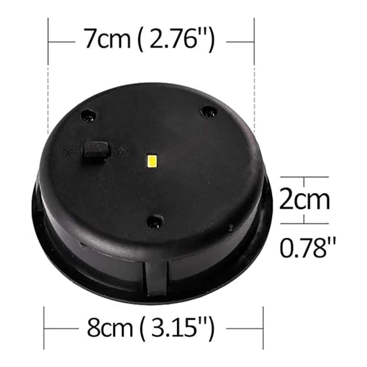 ZNYCYE Parte superior de repuesto de luz solar para
