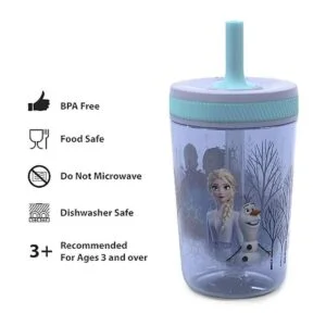 Zak Designs Disney Frozen II Juego de vasos Kelso de_6