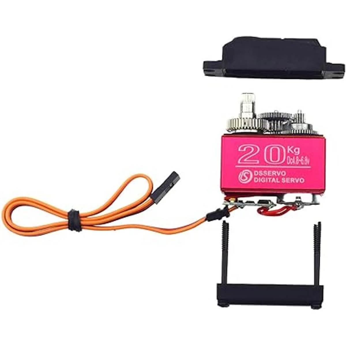 ZOSKAY Servo 6 V 44.1 lbs0.09 S de alta velocidad DS3218_3