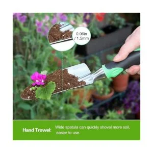 ZUZUAN Juego de herramientas de jardín paquete de 3_4