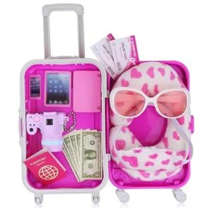 ZITA ELEMENT Juego de 16 piezas de equipaje de muñeca_3