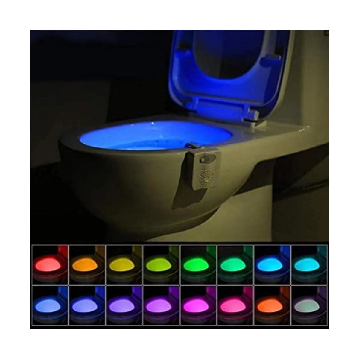 ZEZHOU Luz de inodoro luz LED de 16 colores para inodoro_1