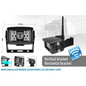 ZEROXCLUB Kit de sistema de cámara de seguridad digital_5