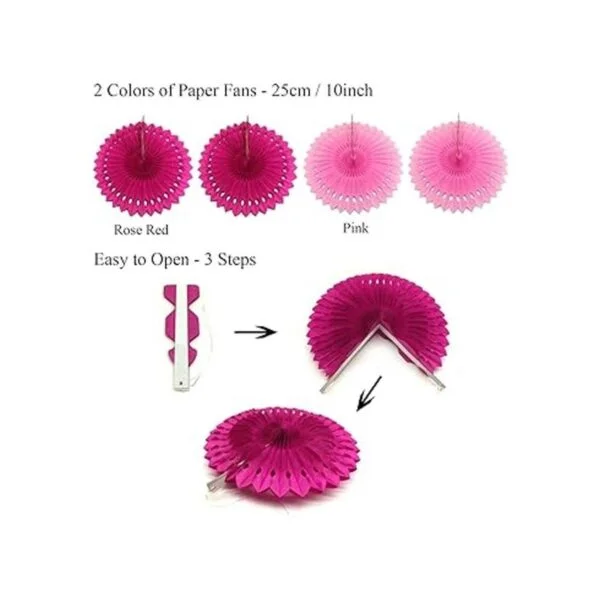 ZERODECO Pompones de papel para decoración de fiestas.