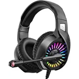 ZIUMIER Auriculares para juegos con micrófono compatibles_1