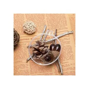 ZHMTang 30 adornos de plástico acrílico transparente de