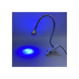ZOELASS Big Chip 395 nm UV LED negro con cuello de cisne y