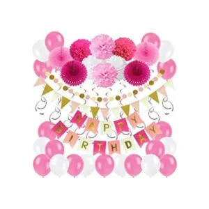ZERODECO Pompones de papel para decoración de fiestas.