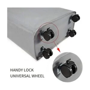 ZERO JET LAG Cesta delgada de 45 L sobre ruedas cesta de