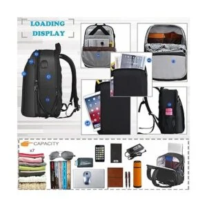 ZINZ Mochila delgada y expandible para laptop de 15 15.6_3