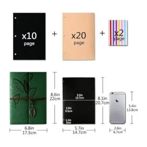 ZEEYUAN lbum de recortes álbum de recortes de hojas de