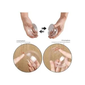 ZHMTang 30 adornos de plástico acrílico transparente de