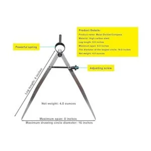 ZLKSKER Divisor de alas de resorte ajustable y con_3