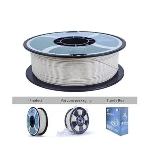 ZIRO Filamento de piedra PLA de 0.069 in filamento de_2