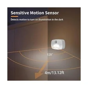 ZISUYU Luz con sensor de movimiento luz nocturna LED para_3