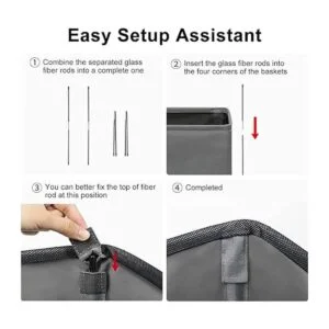 ZERO JET LAG Cesta delgada para la ropa sucia con asas_6