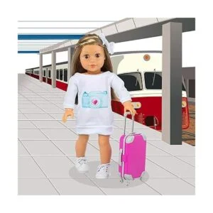 ZITA ELEMENT Juego de 16 piezas de equipaje de muñeca_6