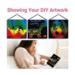 ZMLM Cuaderno de manualidades Paquete de 2 suministros de_3