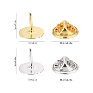 YuCool Paquete de 60 piezas de embrague de mariposa con_3