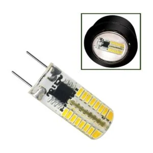 ZEEFO paquete por 6 bombillas led G8 intensidad variable