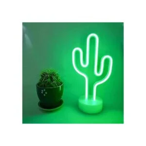 Z luz de neón Verde