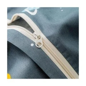 YuHeGuoJi Juego de funda de edredón verde azulado