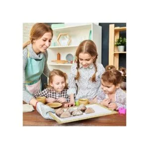 Yumchikel Elegante juego de bandejas y platos de_3