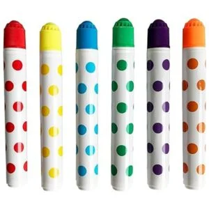 Yuanhe Bingo Daubers Paquete de 6 colores mezclados_2