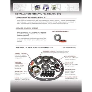 Yukon Gear Axle Kit de laminilla de precarga