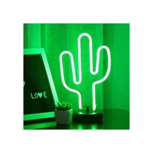 Z luz de neón Verde