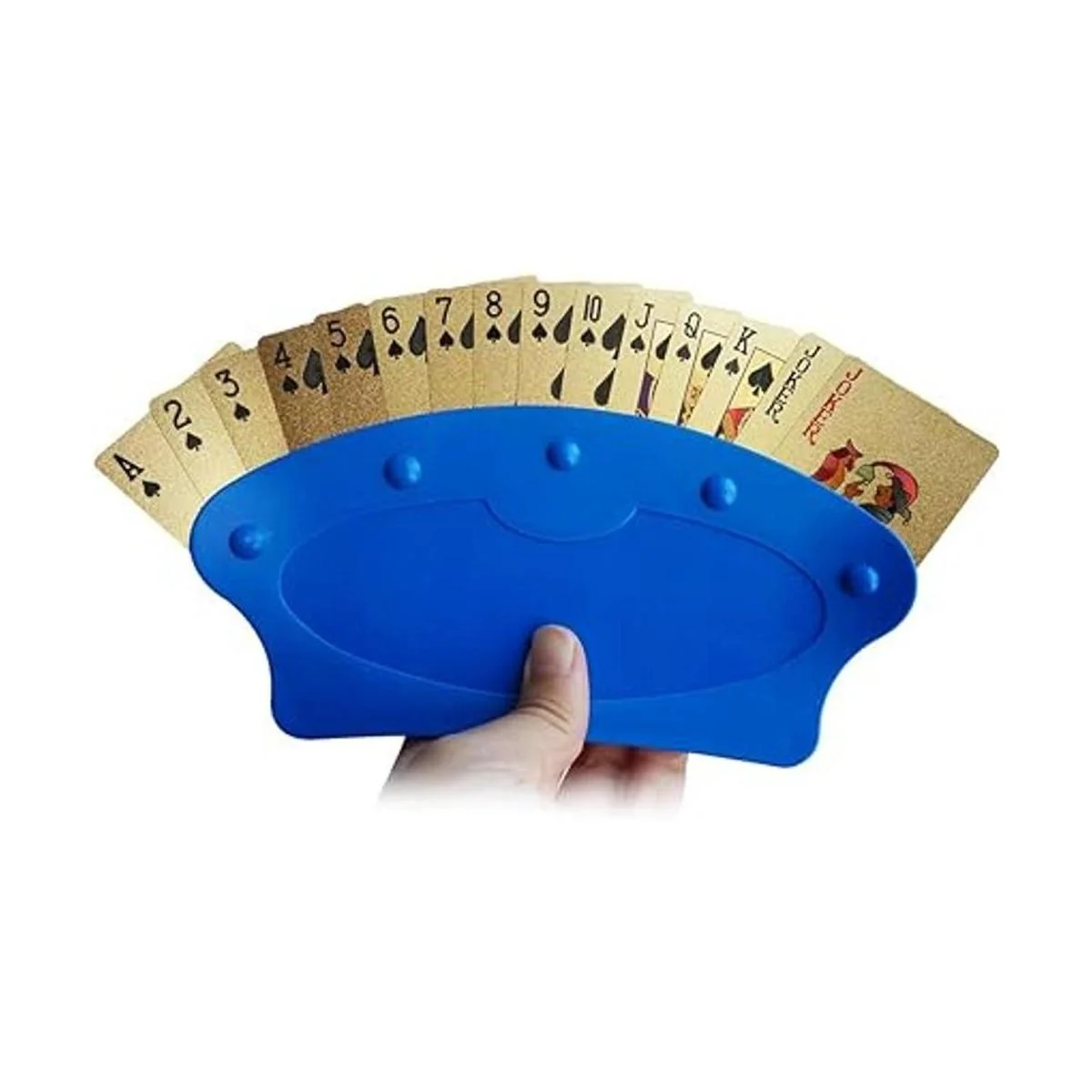 Yuanhe Juego de 4 tarjeteros para niños mayores manos_2