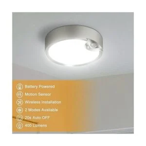 Yurnero Lámpara de techo con sensor de movimiento_2