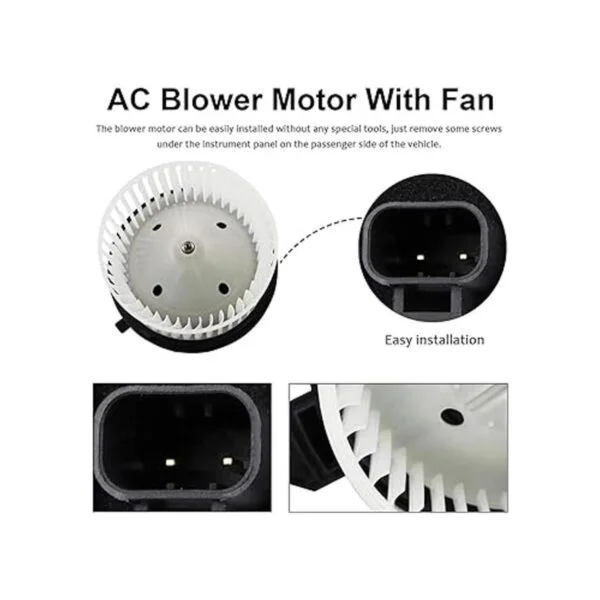 Youxmoto Motor de soplador HVAC con jaula de ventilador de_3