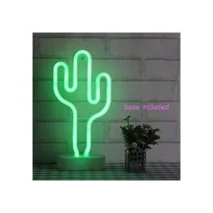 Z luz de neón Verde