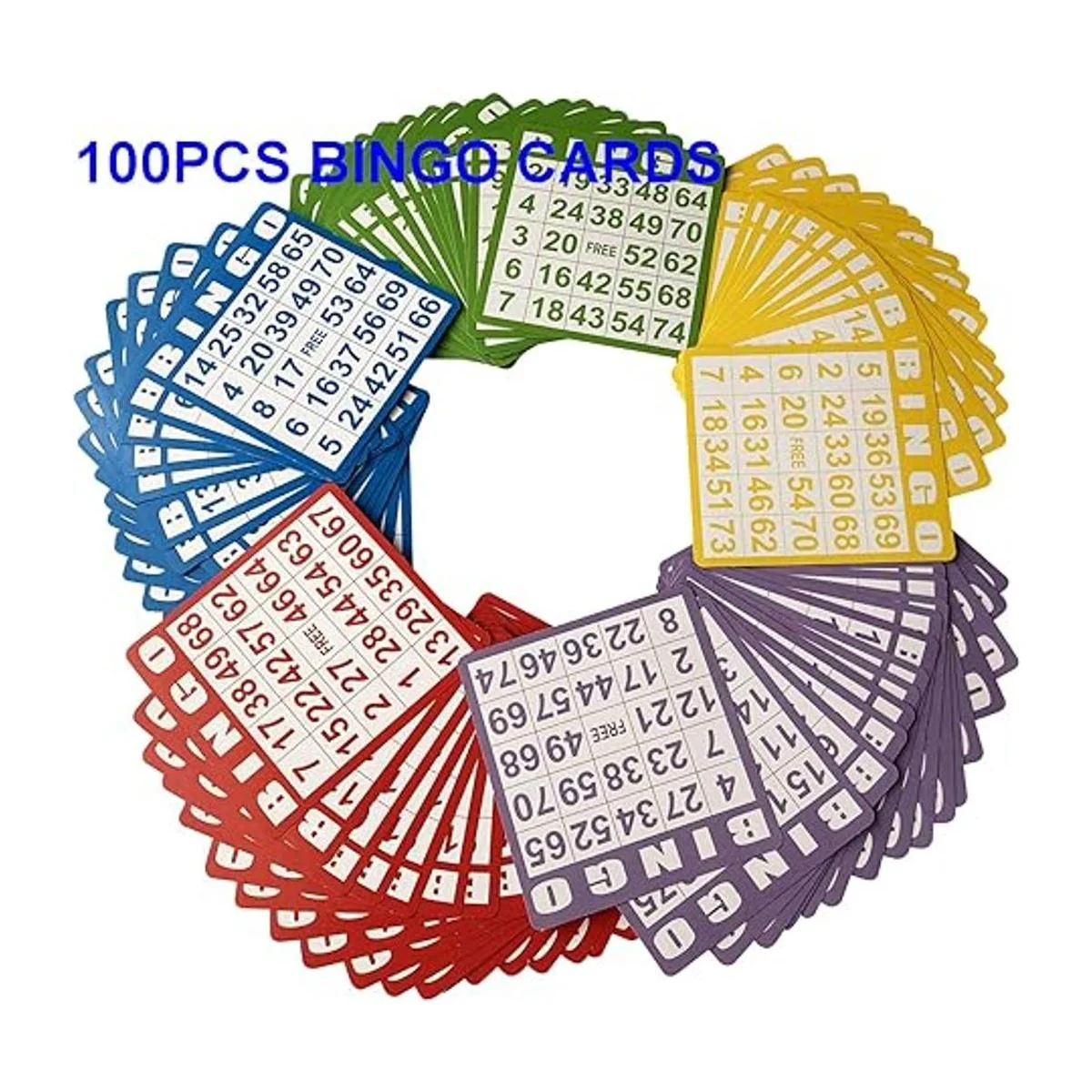 Yuanhe Juego de bingo de lujo incluye jaula de metal 500_4