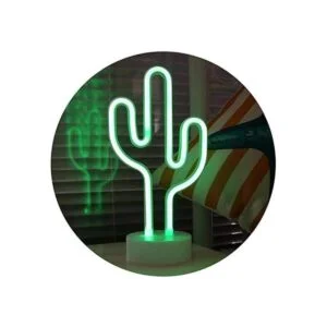 Z luz de neón Verde