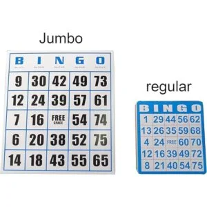 Yuanhe Easy Read Jumbo Tarjetas de juego de papel de_5