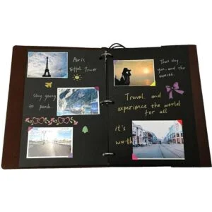 ZEEYUAN lbum de recortes álbum de recortes de hojas de