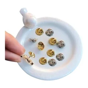 YuCool Paquete de 120 embragues de mariposa con pasadores_6