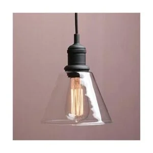 Yosoan Lámpara colgante colgante vintage de 1 luz mini_1