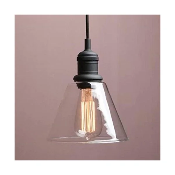 Yosoan Lámpara colgante colgante vintage de 1 luz mini_1