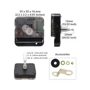 Youngtown Mecanismo de movimiento de reloj de eje largo