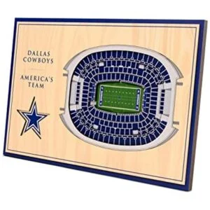 YouTheFan NFL Desktop StadiumViews grano de madera 12 x_1