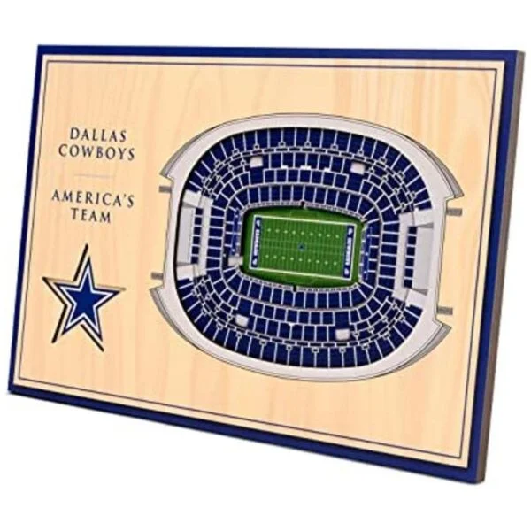 YouTheFan NFL Desktop StadiumViews grano de madera 12 x_1