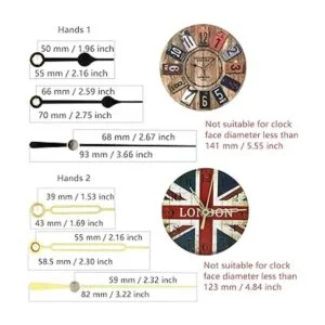 Youngtown 12888 Mecanismo de cuarzo de barrido continuo