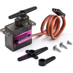 YoungRC MG90D Motor digital de engranajes de metal micro