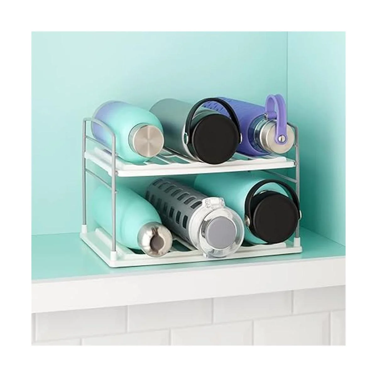 YouCopia UpSpace Organizador de botellas de agua con 2_6