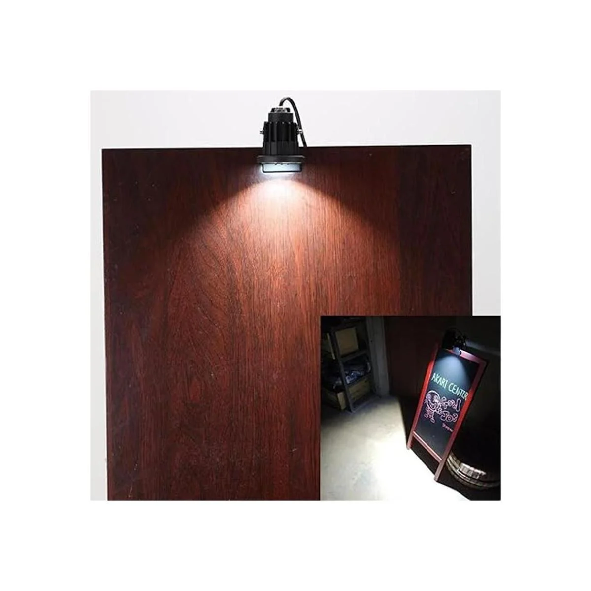 Youngine Lámpara de brazo ajustable con clip de luz LED_4