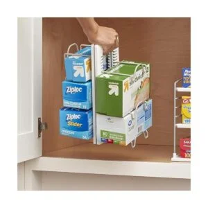 YouCopia WrapStand Organizador de caja de cocina tamaño_5